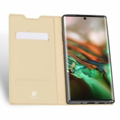 Чохол-книжка DUX DUCIS Skin Pro для Samsung Galaxy Note 10+ (N975) - Gold