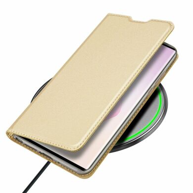 Чехол-книжка DUX DUCIS Skin Pro для Samsung Galaxy Note 20 (N980) - Gold