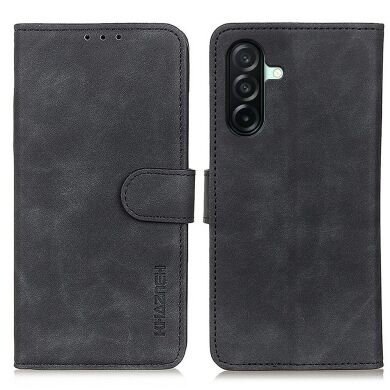 Чехол-книжка KHAZNEH Retro Wallet для Samsung Galaxy A27 (A276) - Black
