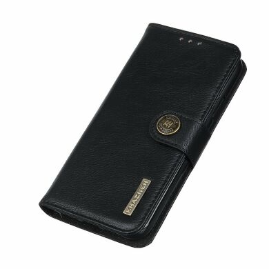 Чехол-книжка KHAZNEH Leather Wallet для Samsung Galaxy S20 FE (G780) - Black