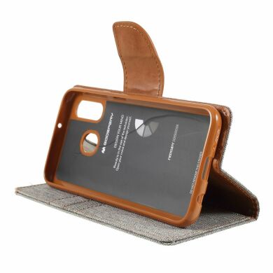 Чохол-книжка MERCURY Canvas Diary для Samsung Galaxy A40 (А405), Grey