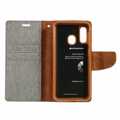 Чохол-книжка MERCURY Canvas Diary для Samsung Galaxy A40 (А405), Grey