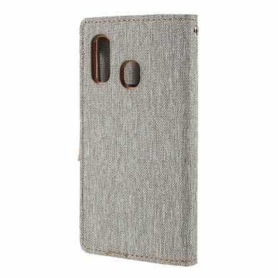 Чохол-книжка MERCURY Canvas Diary для Samsung Galaxy A40 (А405), Grey