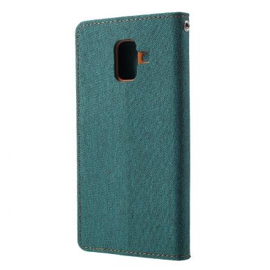 Чохол-книжка MERCURY Canvas Diary для Samsung Galaxy A6 2018 (A600), Green
