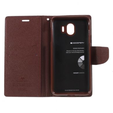 Чохол-книжка MERCURY Fancy Diary для Samsung Galaxy J4 2018 (J400) - Black Brown