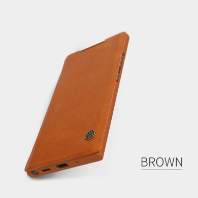 Чехол-книжка NILLKIN Qin Series для Samsung Galaxy Note 20 Ultra (N985) - Brown