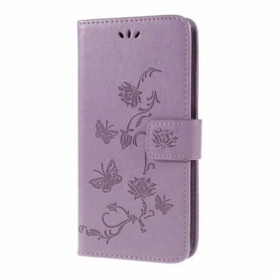 Чохол-книжка UniCase Flower Pattern для Samsung Galaxy A10 (A105) - Light Purple