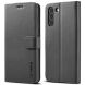 Чехол LC.IMEEKE Wallet Case для Samsung Galaxy S21 FE (G990) - Black. Фото 1 из 10