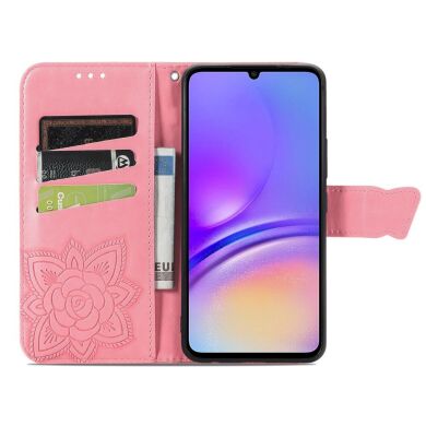 Чехол UniCase Butterfly Pattern для Samsung Galaxy A06 (A065) - Pink