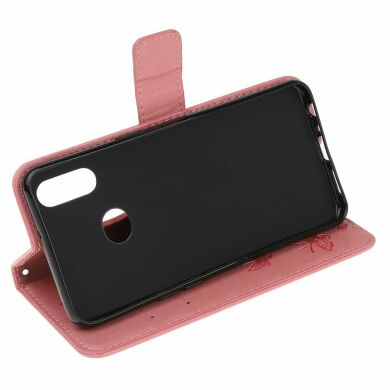 Чехол UniCase Butterfly Pattern для Samsung Galaxy A10s (A107) - Pink