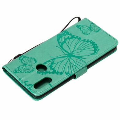 Чехол UniCase Butterfly Pattern для Samsung Galaxy A10s (A107) - Cyan