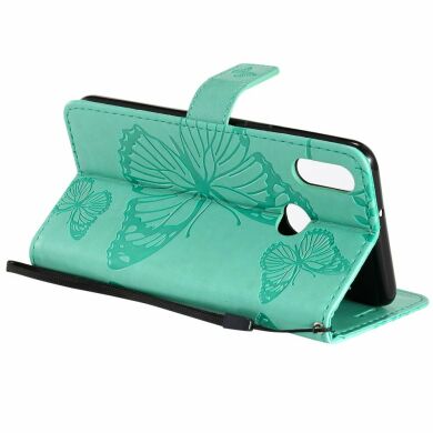 Чехол UniCase Butterfly Pattern для Samsung Galaxy A10s (A107) - Cyan