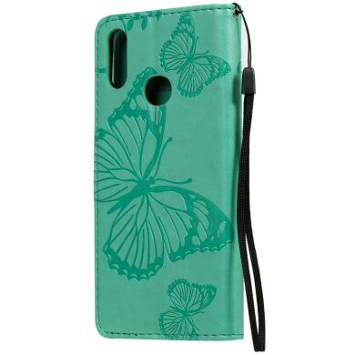 Чехол UniCase Butterfly Pattern для Samsung Galaxy A10s (A107) - Cyan