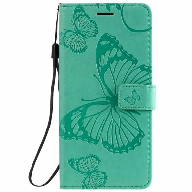 Чехол UniCase Butterfly Pattern для Samsung Galaxy A10s (A107) - Cyan