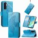 Чохол UniCase Butterfly Pattern для Samsung Galaxy A27 (A276) - Blue