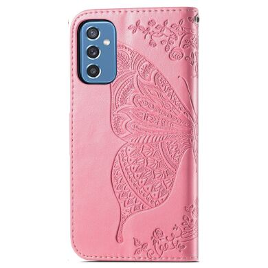 Чохол UniCase Butterfly Pattern для Samsung Galaxy M52 (M526) - Pink