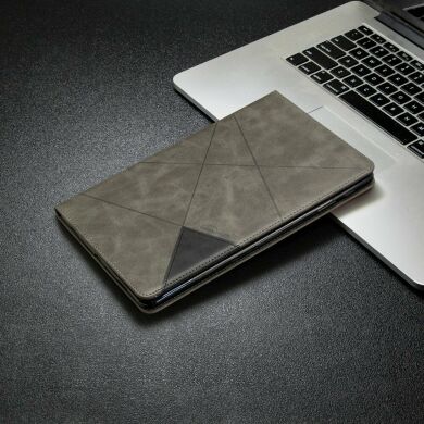 Чехол UniCase Geometric Style для Samsung Galaxy Tab A 10.5 (T590/595) - Grey