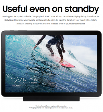 Док-станция Pogo Station для планшета Samsung Galaxy Tab S4 / Tab A 10.5 (EE-D3100TBRGRU) - Black