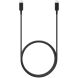 Кабель Samsung Type-C to Type-C (5A, 1.8m) EP-DX510JBEGEU - Black. Фото 1 из 4
