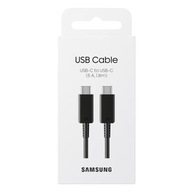 Кабель Samsung Type-C to Type-C (5A, 1.8m) EP-DX510JBEGEU - Black