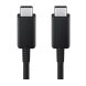 Кабель Samsung Type-C to Type-C (5A, 1.8m) EP-DX510JBEGEU - Black. Фото 3 из 4