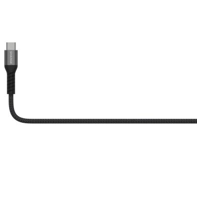 Кабель Sharge Braided Type-C to Type-C (100W, 1.5m) - Black