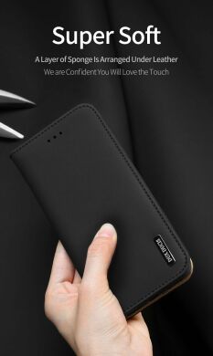Шкіряний чохол DUX DUCIS Wish Series для Samsung Galaxy S20 Ultra (G988) - Black