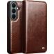 Шкіряний чохол QIALINO Classic Case для Samsung Galaxy S26 FE - Brown