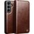 Шкіряний чохол QIALINO Classic Case для Samsung Galaxy S26 FE - Brown