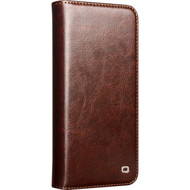 Шкіряний чохол QIALINO Classic Case для Samsung Galaxy S26 FE - Brown