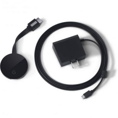 Мультимедийный адаптер Google Chromecast Ultra