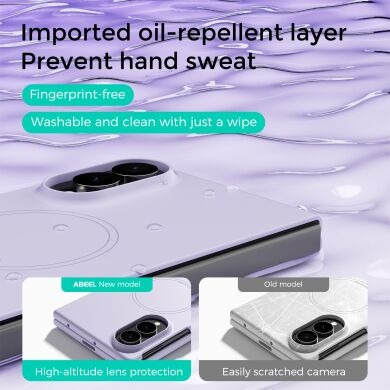 Накладка ABEEL Lyra Skin with MagSafe (FF) для Samsung Galaxy Fold 8 - Pink