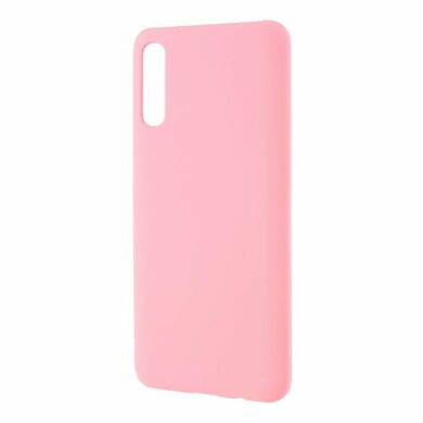 Пластиковый чехол Deexe Hard Shell для Samsung Galaxy A70 (A705) - Pink