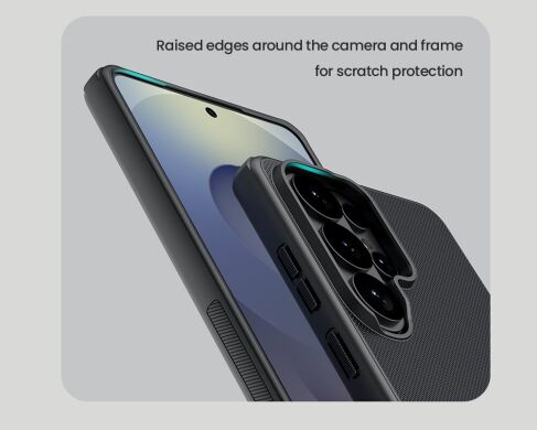 Пластиковий чохол NILLKIN Frosted Shield Pro для Samsung Galaxy S26 Ultra - Black