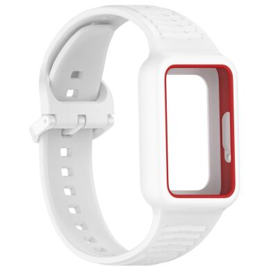 Ремінець Deexe Prime Strap для Samsung Galaxy Fit 3 - White