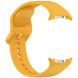 Ремешок Deexe Silicone Band для Samsung Galaxy Watch 8 (40/44mm) / 8 Classic - Yellow. Фото 4 из 7
