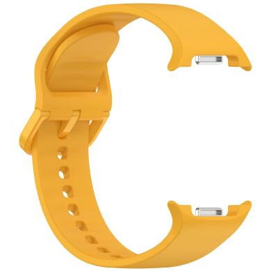 Ремешок Deexe Silicone Band для Samsung Galaxy Watch 8 (40/44mm) / 8 Classic - Yellow