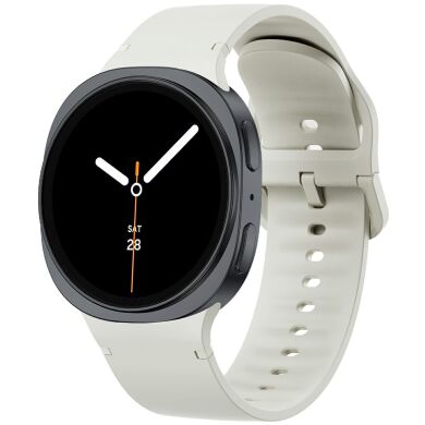 Ремешок Deexe Soft Silicone для Samsung Galaxy Watch 8 (40/44mm) / 8 Classic - Beige
