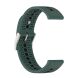 Ремешок Deexe Sport Style для часов с шириной крепления 22 мм - Black / Olive Green. Фото 3 из 11