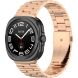 Ремінець Deexe Stainless Steel для Samsung Galaxy Watch Ultra (47mm) - Rose Gold