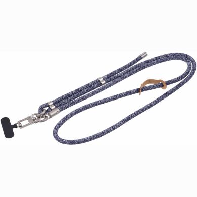 Ремешок для смартфона Deexe Crossbody Strap - Blue / White