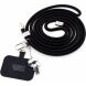 Ремешок для смартфона Karl Lagerfeld Universal CBDY Cord (KLUCNMSCKIK) - Black. Фото 1 из 4
