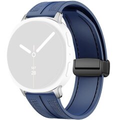 Ремешок KALEBOL Magnetic Nylon Band для Samsung Galaxy Watch 8 (40/44mm) / 8 Classic - Dark Blue