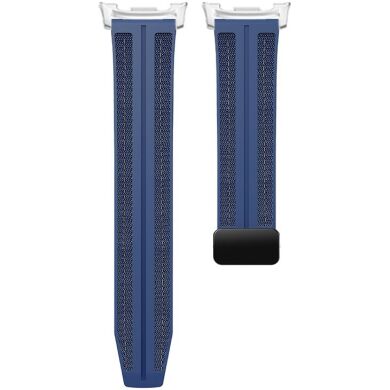 Ремешок KALEBOL Magnetic Nylon Band для Samsung Galaxy Watch 8 (40/44mm) / 8 Classic - Dark Blue