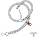 Ремінець Leeu Design Crossbody - Silver / Grey