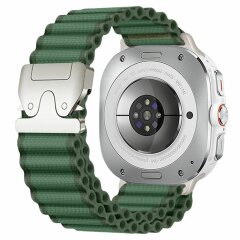 Ремінець Reframe Ripple Pattern для Samsung Galaxy Watch Ultra (47mm) / Ultra (2025) - Green