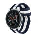 Ремінець UniCase Nylon для Samsung Galaxy Watch 46mm - Blue / White