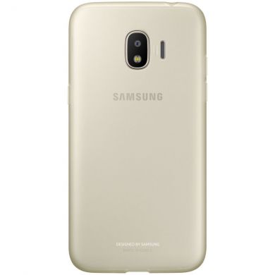 Силиконовый чехол Jelly Cover для Samsung Galaxy J2 2018 (J250) EF-AJ250TFEGRU - Gold