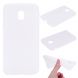 Силиконовый (TPU) чехол Deexe Soft Case для Samsung Galaxy J3 2017 (J330) - White. Фото 1 из 8