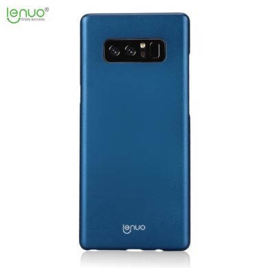 Пластиковый чехол LENUO Silky Touch для Samsung Galaxy Note 8 (N950) - Blue